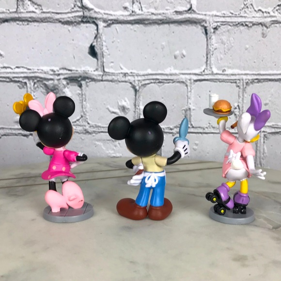 Disney Mickey Mouse & Friends Mini Figurines Kids 3 Cartoon Collectable Toys - Picture 3 of 5